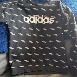 Adidas Black Logo Men's Sweater
